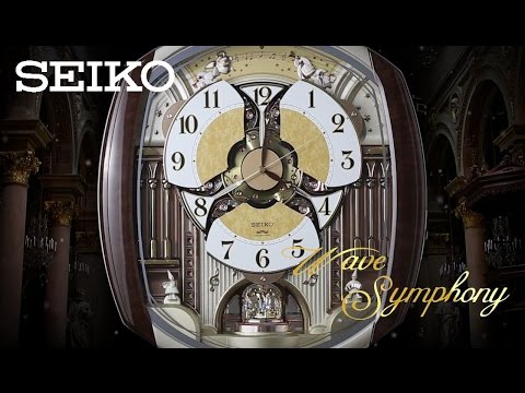 【完動品】　からくり時計　ウェーブシンフォニー 高級感あふれる仕立てとダイナミックなパフォーマンス