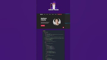 How To Make LIGHT/DARK Theme Portfolio with Typing Animation Using HTML, CSS & JS.