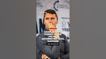 Charlie Kirk’s friend: we’re facing asymmetric civil warfare
