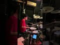 ライブ中。横から見る孝三さんが大好きだった。 #ドラム #ドラム叩いてみた #菅沼孝三