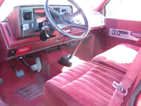 1990 Chevrolet 1500 Shortbed Sport Truck Youtube