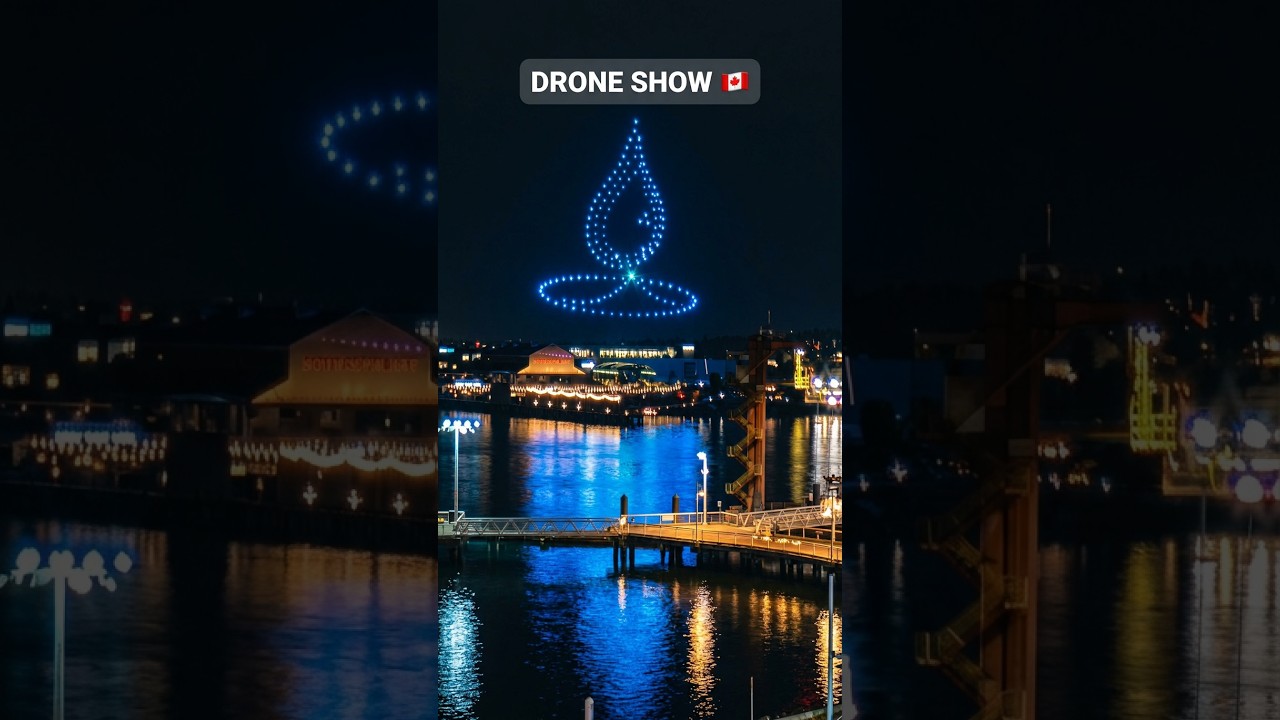 North Vancouver Drone Show September 2026 | Ship yards Dry Dock Pier