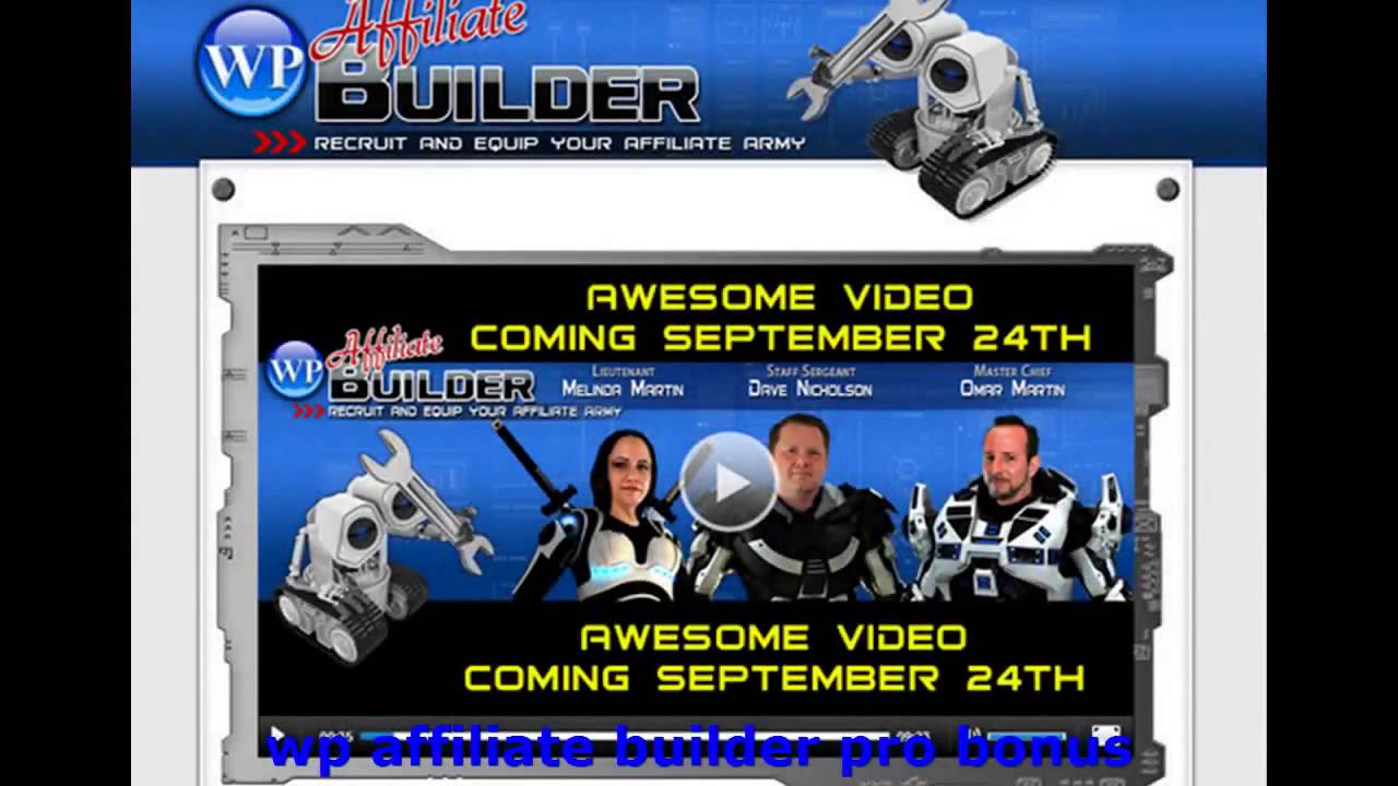 wp affiliate builder   wp affiliate builder Omar Martin