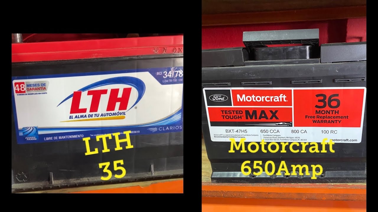 Cuál Es La Batería Perfecta Para Mazda Demio Diésel y Gasolina Motorcraft y LTH