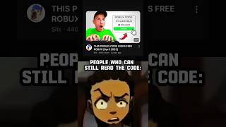 Free Robux promo code 💀