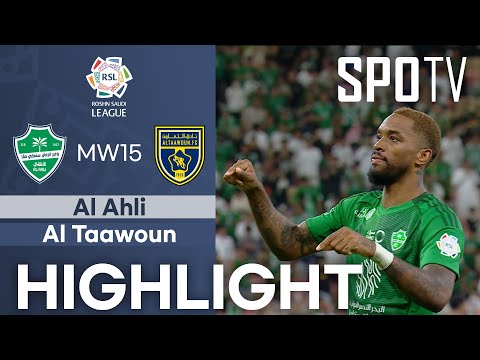 aneka4d x ddtoto - [Liga Arab Saudi] LAGA BANYAK DRAMA! | Highlights | Al Ahli vs Al Taawoun | MW15