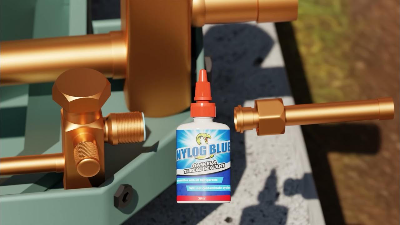 Nylog Blue Gasket & Thread Sealant YouTube