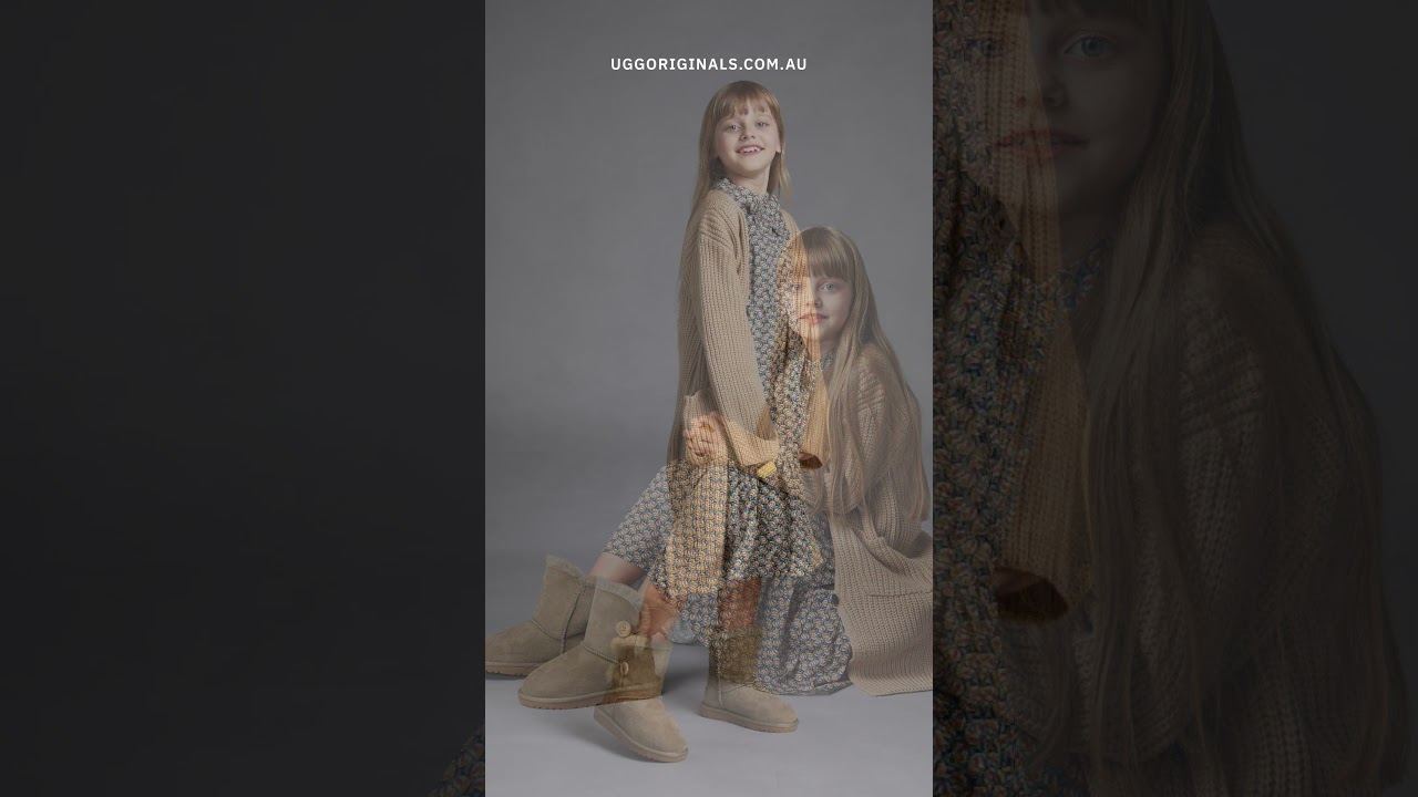 Little Fashionista on the Go: Chestnut UGG Button Boots Your Kids Will Adore!