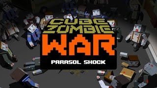 Cube Zombie War Gameplay IOS / Android screenshot 5