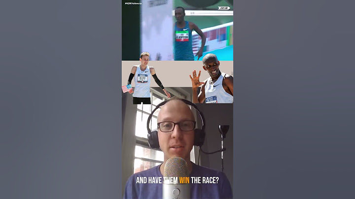 Craziness in Valencia- Top Americans vs Kelvin Kiptum