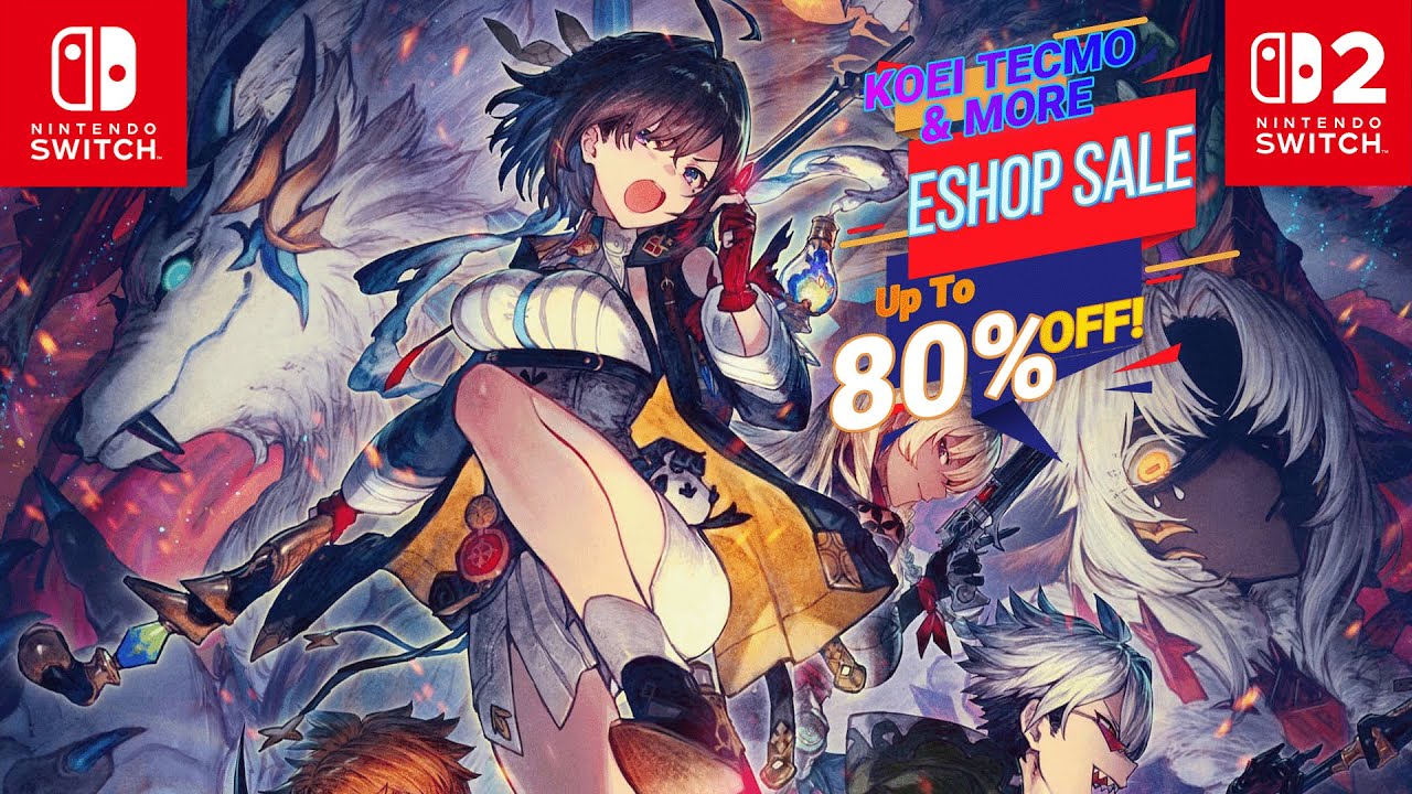 KOEI TECMO Discounts in Today's Nintendo eShop Sale | Hack n' Slash and JRPG Titles!