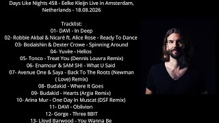 Days Like Nights 458 - Eelke Kleijn Live In Amsterdam, Netherlands - 18.08.2026