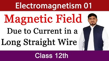 Magnetic Field Due to Current in a Long Straight Wire | Electromagnetism | Chapter 14 | Physics