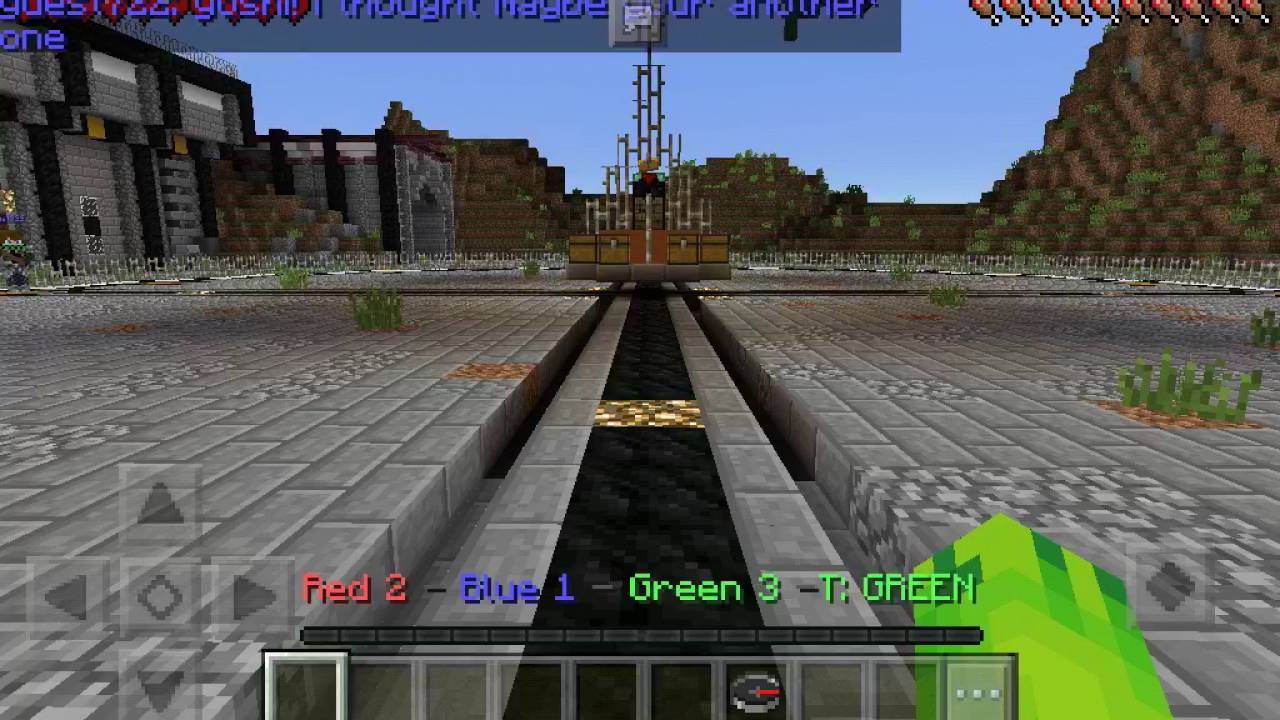 Minecraft PE lifeboat server Survival Games mode (Part 2) - YouTube