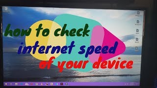 how to CHECK THE INTERNET SPEED of your DEVICE screenshot 4