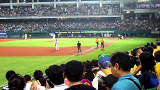 CPBL 20130825 兄弟象VS義大犀牛 四局上半