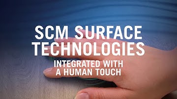 The SCM Surface technologies on show