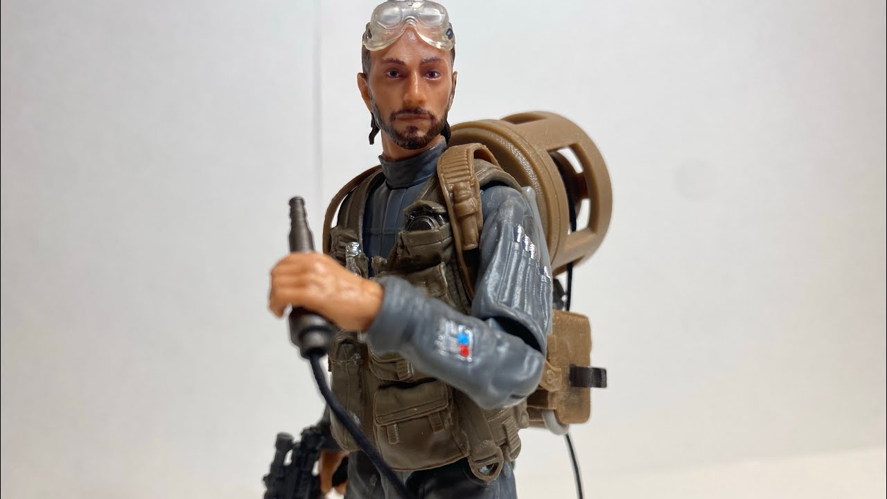 Star Wars Black Series Bodhi Rook Rogue One action figure review! (2022)