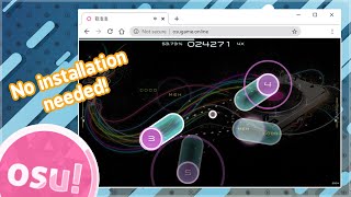 Osu! lazer that works right on your web browser! so far, google chrome
and firefox are supported. today we're going to try it out talk a bit
about it. i ...