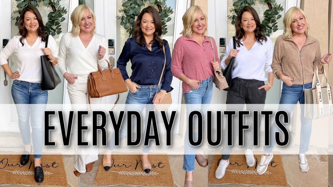 9 Easy Everyday End of Summer Outfits from Express - Running in Heels