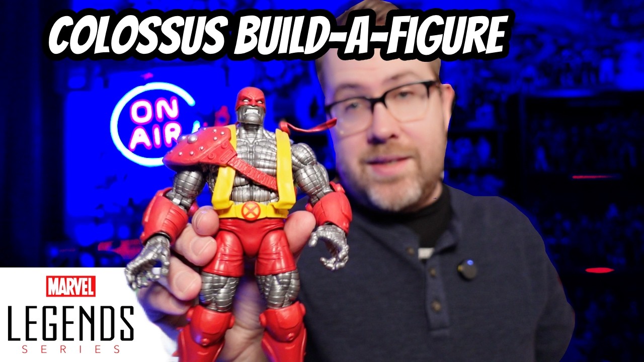 Marvel Legends Colossus Build a Figure Wave REVIEWED - YouTube