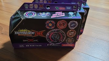 베이블레이드 버스트 DB (다이너마이트 배틀) 랜덤부스터 26 3개 언박싱 ㅠㅠ Beyblade Burst DB Episode