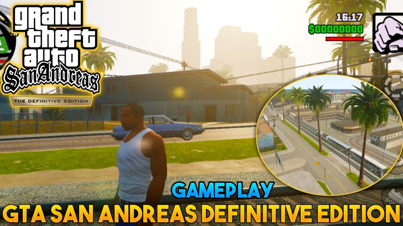 Gta San Andreas Definitive edition Netflix Gameplay | Gta Trilogy ...