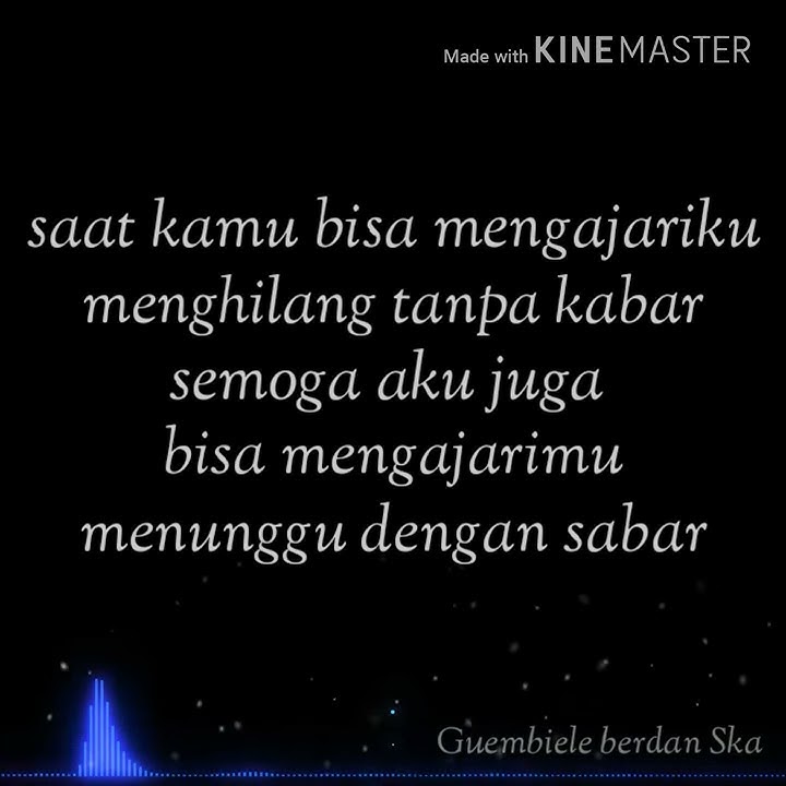 Cocok banget untuk story WA ' Menunggu tanpa kabar'