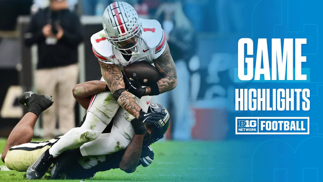 Ohio State at Purdue | HIGHLIGHTS | Big Ten Football | 11/08/2025 - YouTube