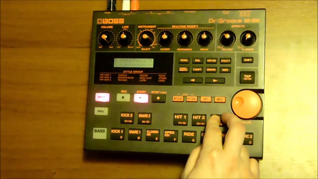 DR-202/BOSS/Dr.Groove/未使用/動作確認済/ドクターグルーブ Boss DR-202 Dr.Groove Rhythm Drum machine | eBay