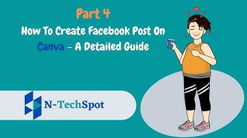How To Create Facebook Post On Canva | Canva Facebook Post Design Tutorial (A Detailed Tutorial)