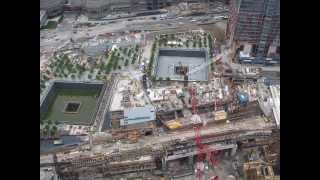 World Trade Center Memorial Timelapse 2010-2012