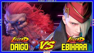 SF6 Daigo (Akuma) VS Ebihara (Ed)💥Messatsu!💥スト6💥Street fighter 6