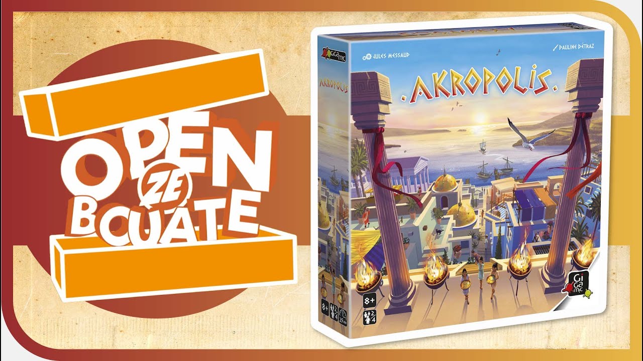 Akropolis (Rent & Play) - KuPlay Board Game Online Store