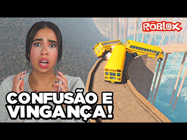 ROBLOX MAS ESTOU EM UM ÔNIBUS NA TRILA PERIGOSA 