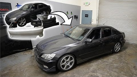 Transforming an IS300 In 1 Day!