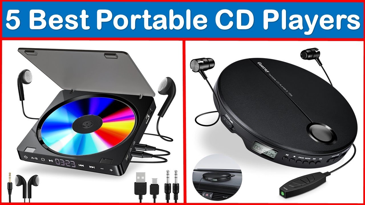 Top 5 Portable CD Players Review in 2021 YouTube