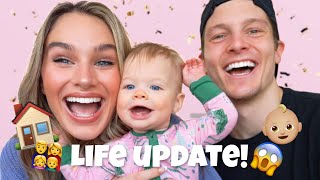 Big Life Update: Baby #2, Moving, & Building Our Dream Home!