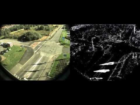 Background modelling traffic scene