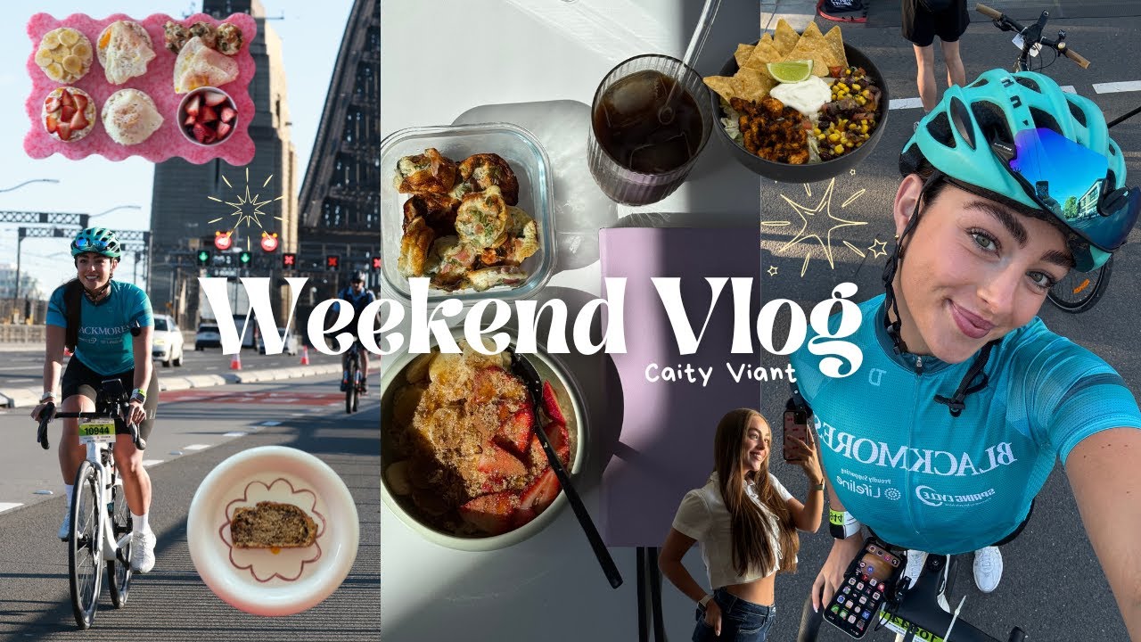Spend a few days with me 💖 (Ironman training, recipes & a trip to Sydney)