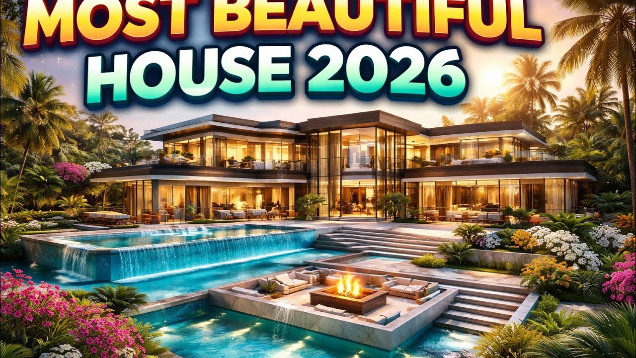 Most Beautiful House in the World 2026 | Ultra Luxury Dream Home