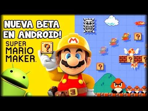 SUPER MARIO MAKER EN ANDROID! NUEVA BETA GAMEPLAY - DESCARGA APK