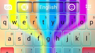 How to set beautiful keyboard/ Go keyboard/ by videos konkhmer screenshot 3