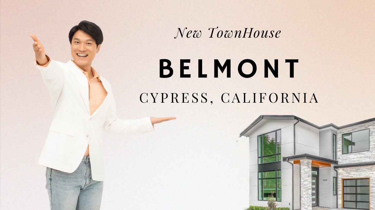 Belmont (Cypress, California) New TownHome Tour YouTube