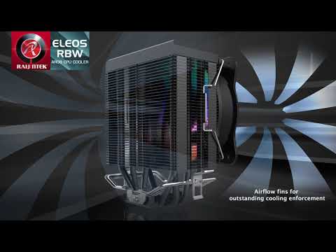 ELEOS 9 RBW - GLOBALLY FIRST 92mm Cooler with addressable RGB out of the box & CDC Technology