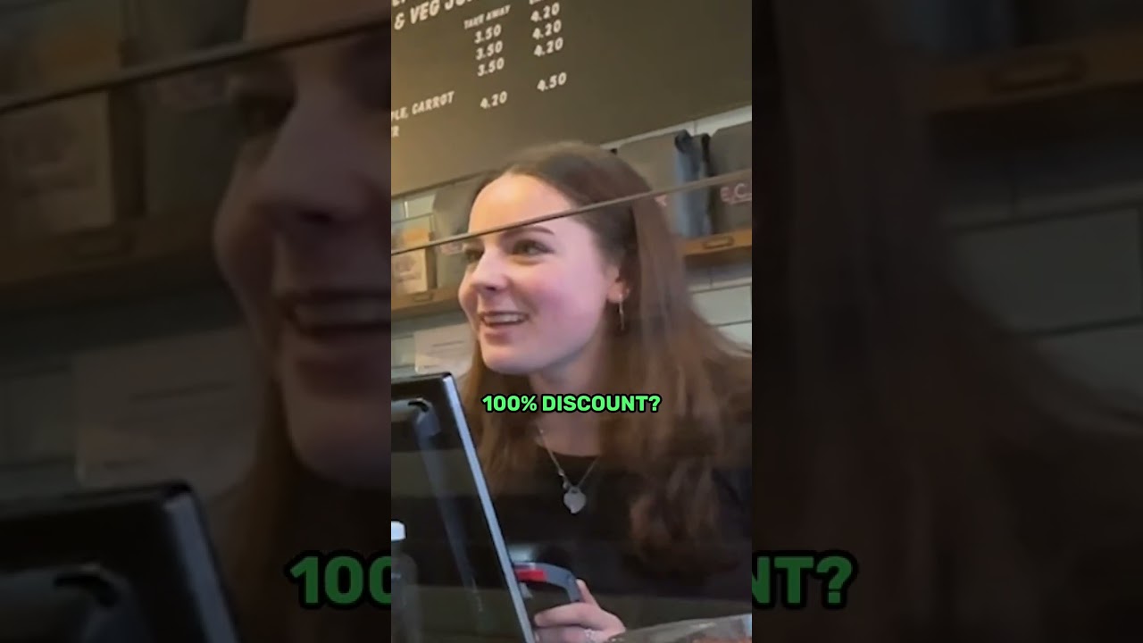 How to get a 100% discount on anything 🤑 #shorts