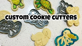 Custom 3D printed Cookie Cutters!