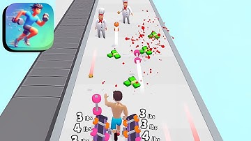 Dumbbell Rush - All Levels Gameplay Android,ios (Part 3)