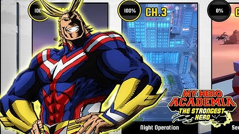 OPERATION X CHAPTER 3 BOSS FIGHT EASY! My Hero Academia The Strongest Hero!