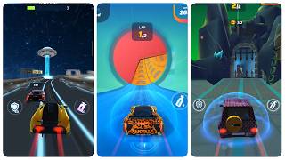 Race Master 3D Level 3171 vs Car Race Level 1393 vs Car Racing 3D Racer Master Level 1192